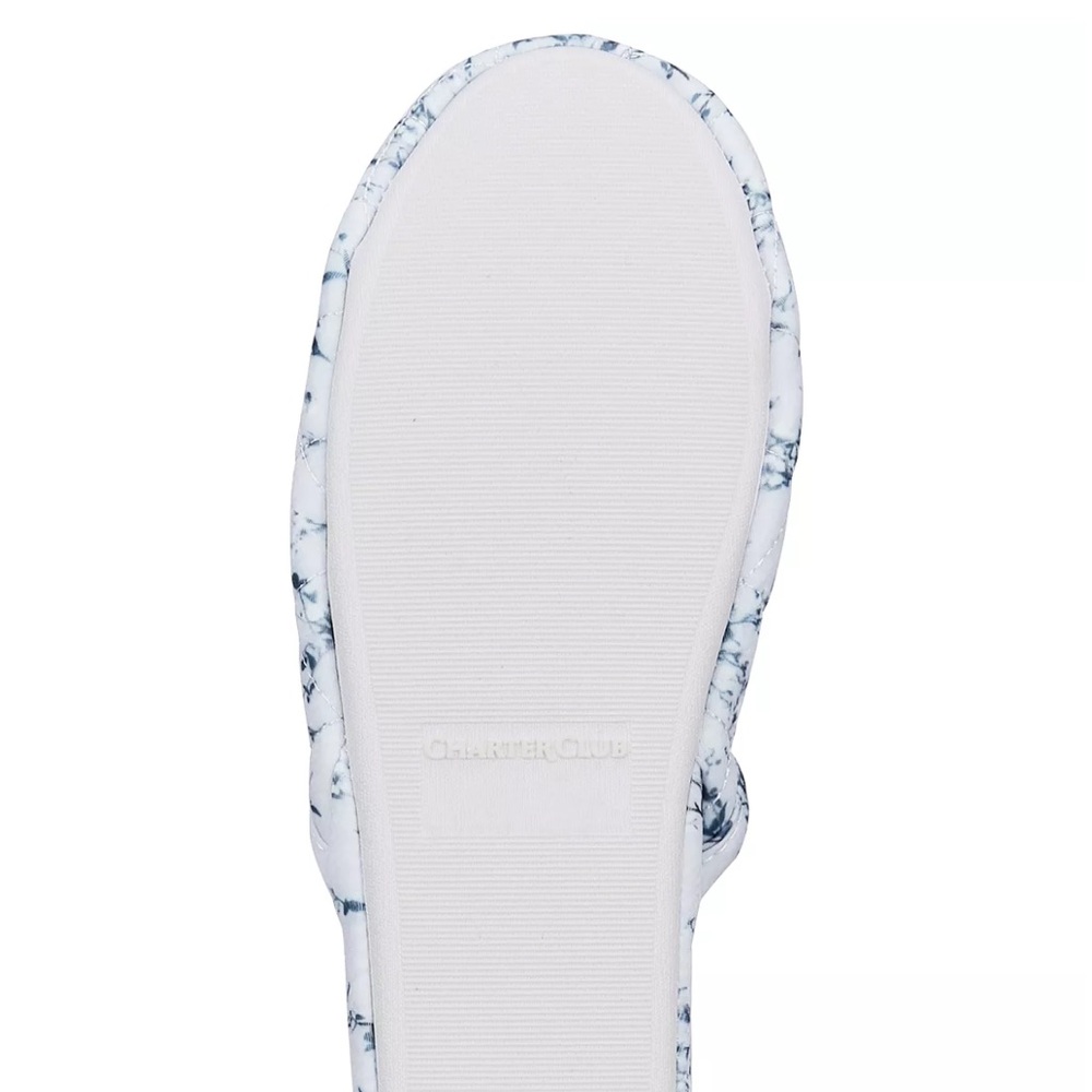 Printed Quilted Slide Slippers - Picture 3 of 5